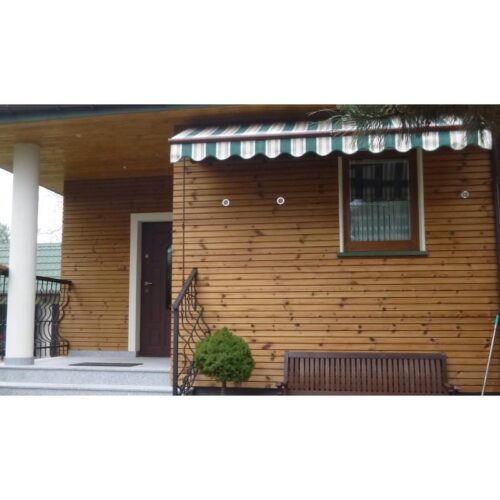 Deska elewacyjna Thermo sosna 26x140 mm C8 romb duo