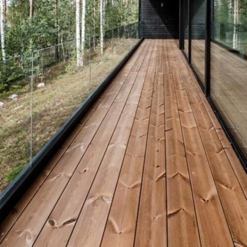 Deska tarasowa thermo sosna 26x115mm D4