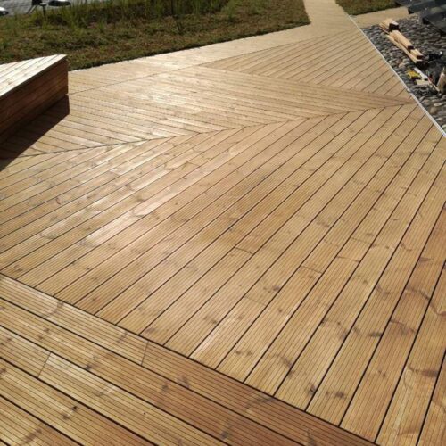 Deska tarasowa thermo sosna 26x140mm D30sg