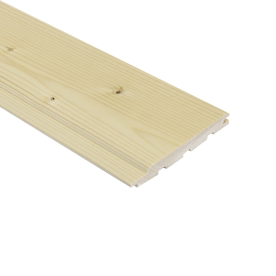 Deska elewacyjna/ podbitka świerk softline 14x121 mm