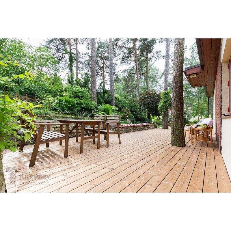 Deska tarasowa Thermo sosna 26x140mm D4sg