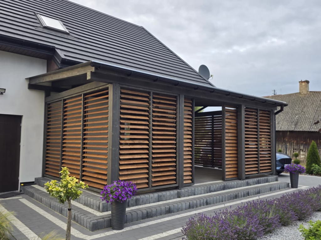 Altany drewniane – pergole i zadaszenia ogrodowe | BISparkiet