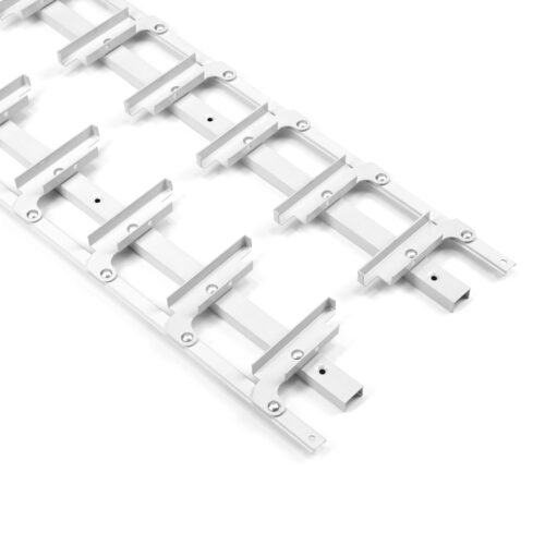 Mechanizm aluminiowy do żaluzji ogrodowych FLEX WOOD biały