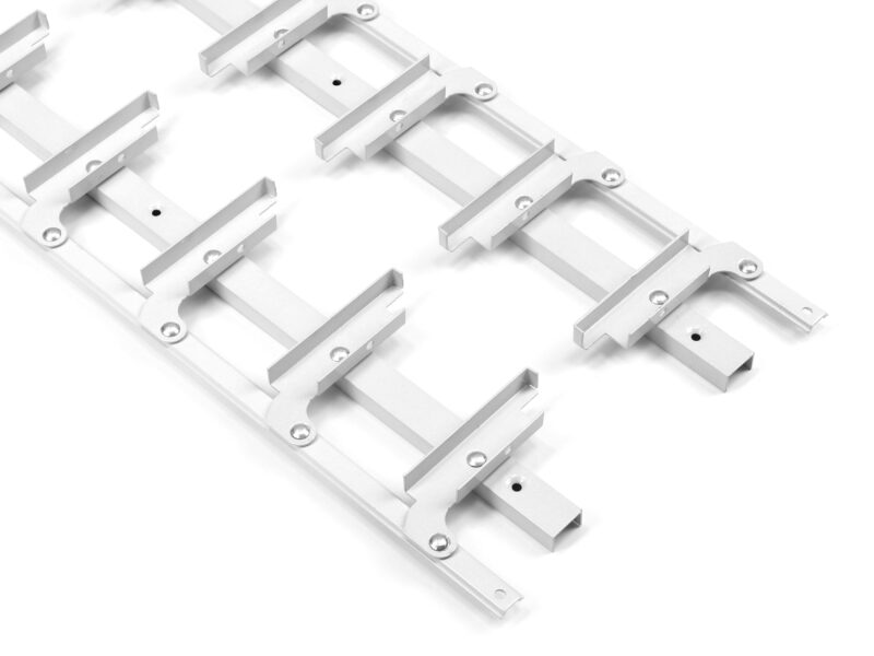 Mechanizm aluminiowy do żaluzji ogrodowych FLEX WOOD biały