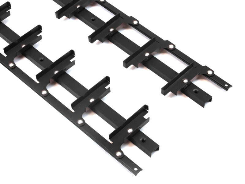 Mechanizm aluminiowy do żaluzji ogrodowych FLEX WOOD czarny