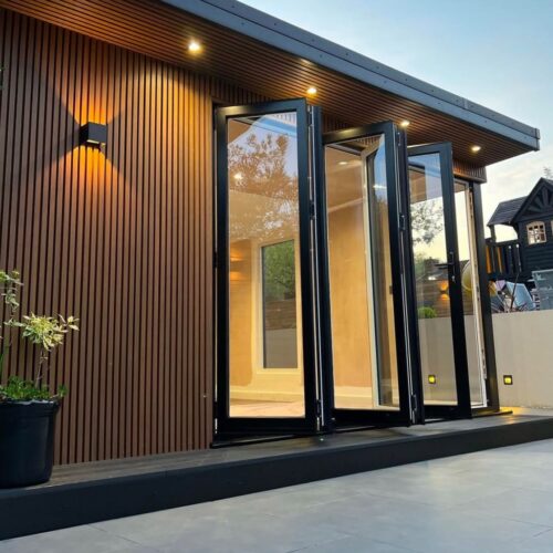 Deska elewacyjna Gardin Deco Wall Black