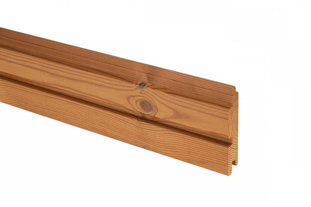 Deska elewacyjna Thermo sosna 26x140 mm C8 romb duo