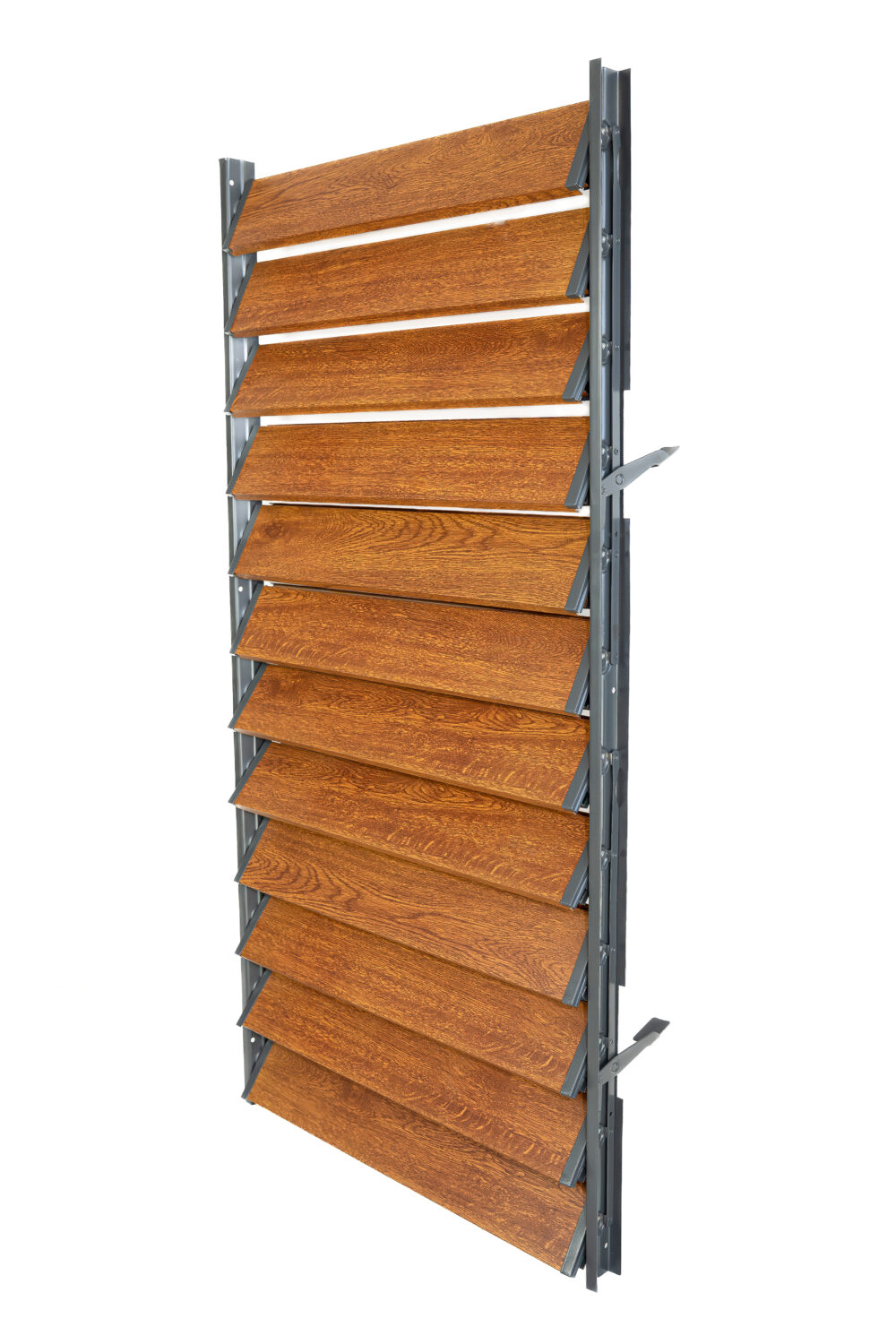 Mechanizm aluminiowy do żaluzji ogrodowych FLEX WOOD biały