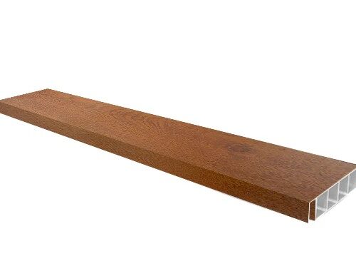 Panel aluminiowy złoty dąb do systemu ruchomych deseczek